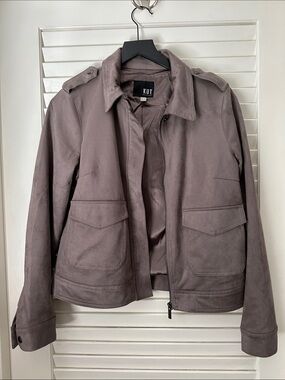 Kut from the Kloth Dusty Mauve Utility Jacket